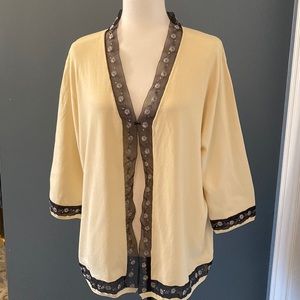 NWOT - Beige Top